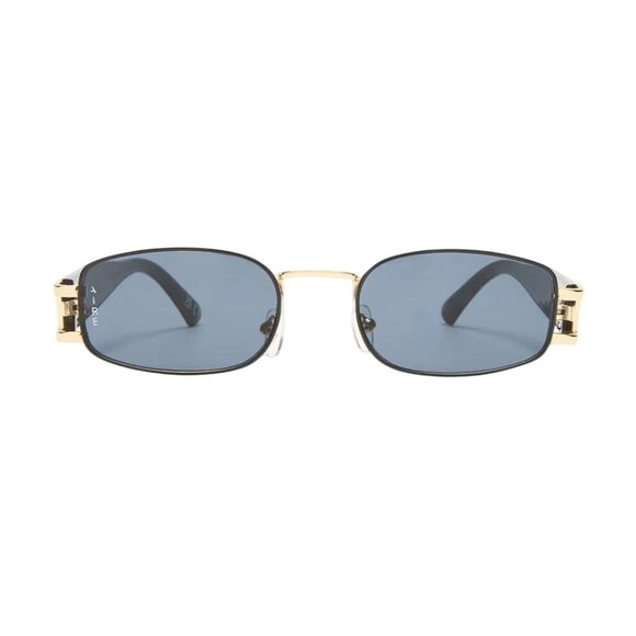 AIRE Sirius Sunglasses in Gold Black Smoke Mono New Unisex Sunnies - Picture 1 of 15